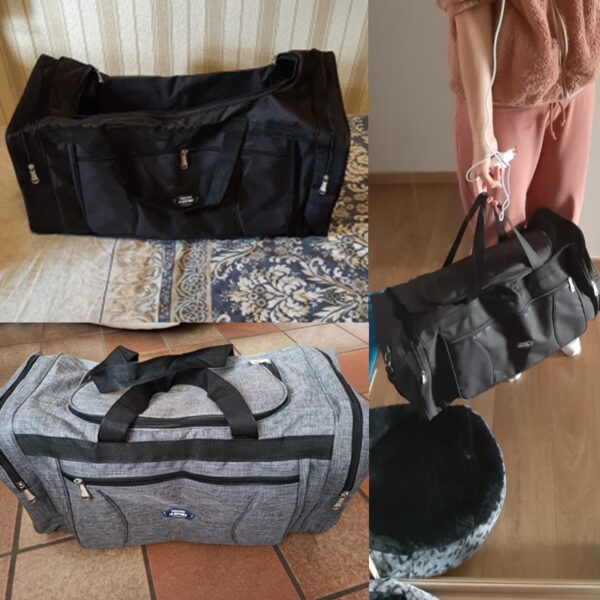 Bolsas de viagem unisex Oxford à prova d'água bagagem de mão